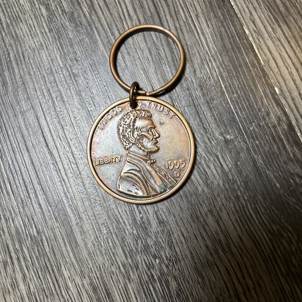 1995 Lincoln Penny Replica Large Coin Wall Hanging – 3" Diameter